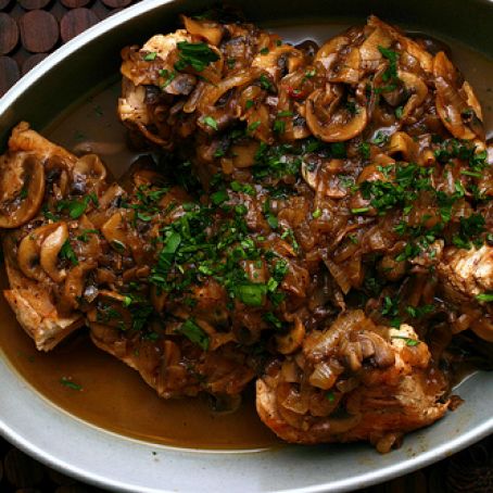Chicken and Mushroom Marsala (healthy)
