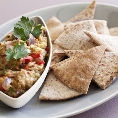 Roasted Eggplant Dip by Ina Garten