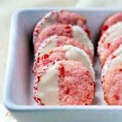 White-Chocolate Cherry Shortbread