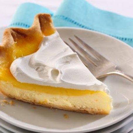 Lemon-Layer Cream Cheese Pie