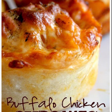 Snack: Buffalo Chicken Cupcakes