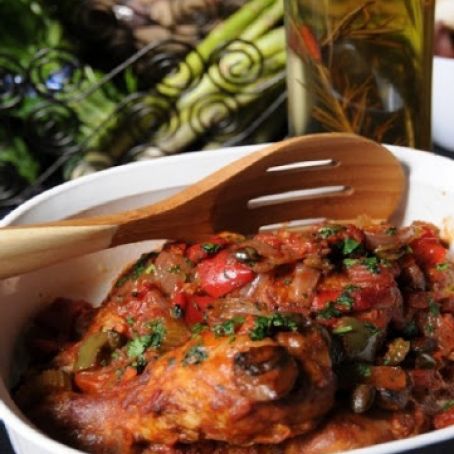 Big Joe’s Big Chicken Cacciatore