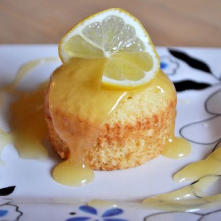 Lemon Macadamia Nut Cakes