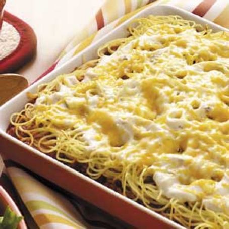 Spaghetti Casserole