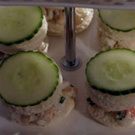 Shrimp and Cucumber Sandwiches