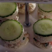 Shrimp and Cucumber Sandwiches