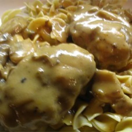 Scrumptious Salisbury Steak in Mushroom Gravy