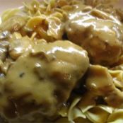 Scrumptious Salisbury Steak in Mushroom Gravy