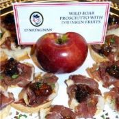 WILD BOAR PROSCIUTTO  CROSTINI