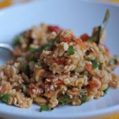 Savory Oatmeal with Peanuts & Ginger