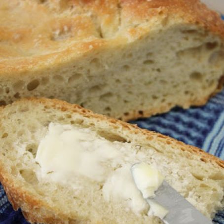 3-Ingredient No-Knead Bread Actually Works
