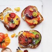 Garlic-Toasted Tomato Sandwiches