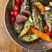 Beef & Sweet Potato Pan Roast