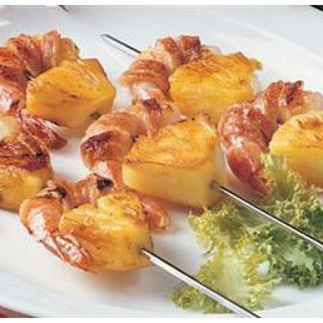 Shrimp-Pineapple Skewers