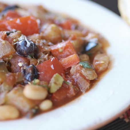 Mediterranean Vegetable Stew with Olives
