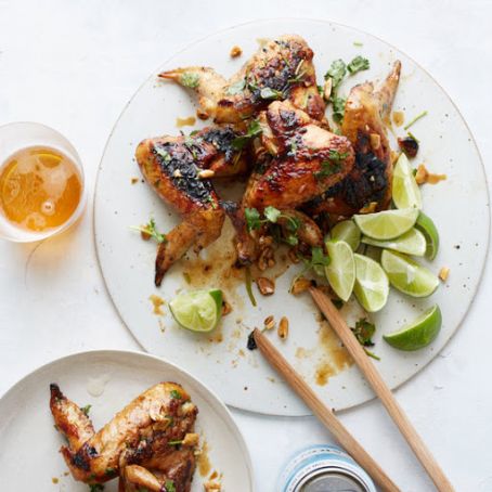 WINGS: Ginger-and-Honey Chicken Wings