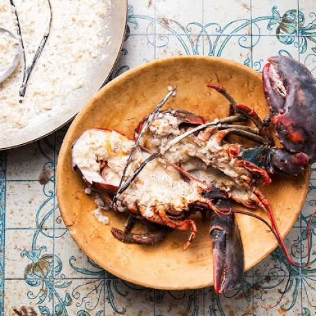 Grilled Lobsters With Vanilla Cream Sauce (Langouste à la Vanille) | SAVEUR