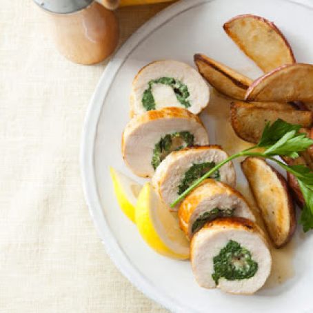 Chicken Spinach Roulades