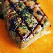 GRILLED TUNA w/MANGO HABANERO MOJO