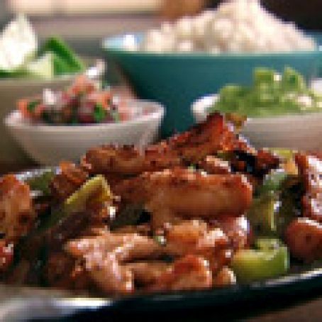 Chipotle Chicken Fajitas