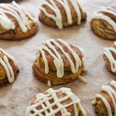 Cinnamon Roll Buttermilk Biscuits