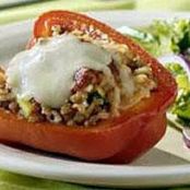 Grilled Italian-Stuffed Peppers