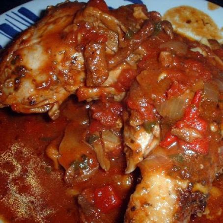 chicken cacciatore for crockpot
