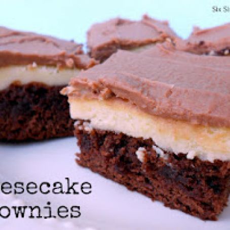 Cheesecake Brownies