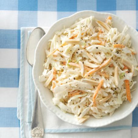Salad Slaw with Candied Almonds