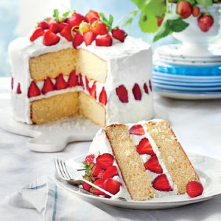 Strawberry Dream Cake Recipe