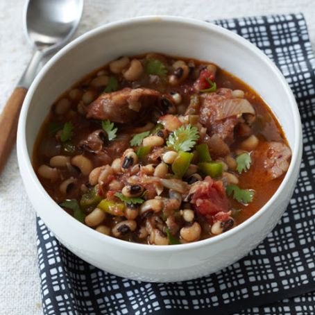 Black-Eyed Pea Stew with Sausage