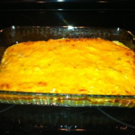 Sour Cream Shredded Chicken Enchiladas