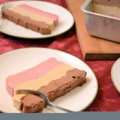 Vegan Layered Neapolitan Ice Cream Cake
