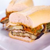 Mario Batali's Eggplant Parm Hero