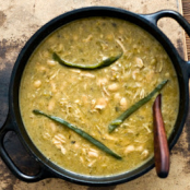 White chicken Poblano chili