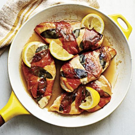 Lemony Chicken Saltimbocca