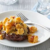 Grilled Taco Burger and Potato Packs