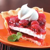 Raspberry Ribbon Pie Recipe