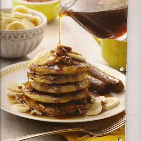 Banana Bread Pancakes