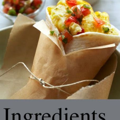 3-Step Egg & Cheese Breakfast Burrito