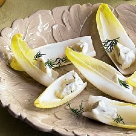 Endive Spears with Herbed Goat Cheese
