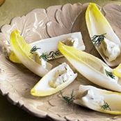 Endive Spears with Herbed Goat Cheese