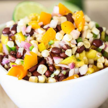 Black Bean Salad w/ Mango