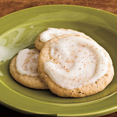 Chai Tea Eggnog Cookies