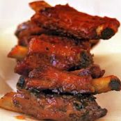 Molasses Glazed Cocktail Ribs (MS)