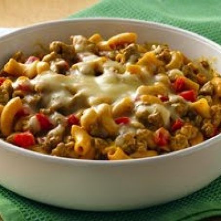 Cajun Turkey Burger Skillet