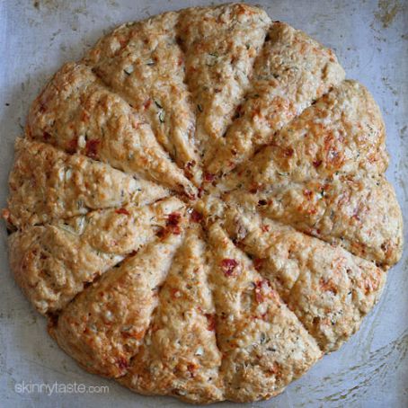 Zucchini Asiago Tomato Scones