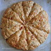 Zucchini Asiago Tomato Scones