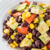 Avocado, Black Bean and Corn Salad with Lime-Cumin Vinaigrette