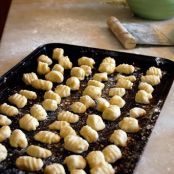 Homemade Gnocchi from leftover mashed potatoes